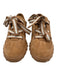 Jimmy Choo Shoe Size 36 Light Brown & White Suede leather Low Top Sneakers Light Brown & White / 36