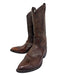 Frye Shoe Size 8.5 Brown Leather Western Pointed Toe Block heel Boots Brown / 8.5