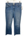 L'agence Size 29 Light Wash Cotton & Polyester Zip Fly High Rise Denim Jeans Light Wash / 29