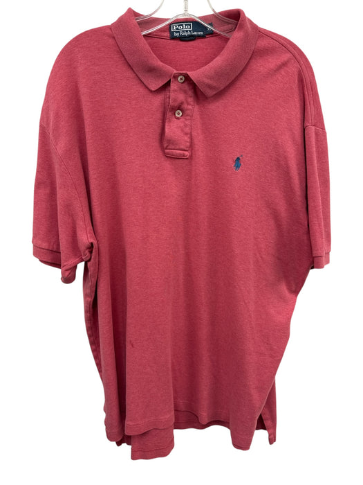 Polo Size 33 Pink Cotton Solid Men's Shorts Pink / 33