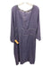 Missoni Size One Size Dark Purple COTTON & LINEN Tie Front String Tunic Dress Dark Purple / One Size