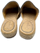 Chanel Shoe Size 39 Black & Beige Suede Espadrille Mule Closed Toe Cap Toe Flats Black & Beige / 39