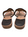 Jack Rogers Shoe Size 8.5 Brown Leather Whipstitch Flats Sandals Brown / 8.5