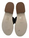 Jack Rogers Shoe Size 8.5 Brown Leather Whipstitch Flats Sandals Brown / 8.5