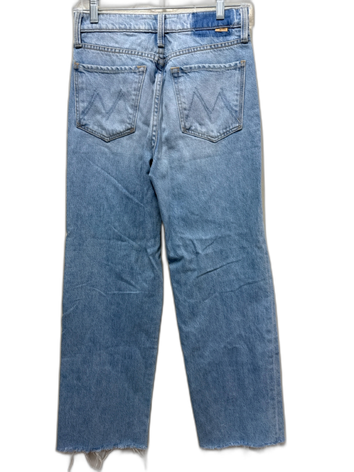 Mother Superior Size 25 Light Wash Cotton Blend Denim Frayed Hem Jeans Light Wash / 25