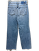 Mother Superior Size 25 Light Wash Cotton Blend Denim Frayed Hem Jeans Light Wash / 25