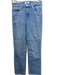 Paige Size 25 Light Wash Cotton Blend Denim Straight Leg Frayed Hem Jeans Light Wash / 25
