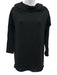 Ivan Grundahl Size L Black No Fabric Tag Knit Wide Neck Turtleneck Sweater Black / L