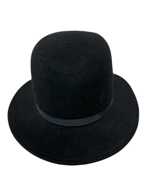 Country Gentleman Black Wool Solid Fedora Men's Hat