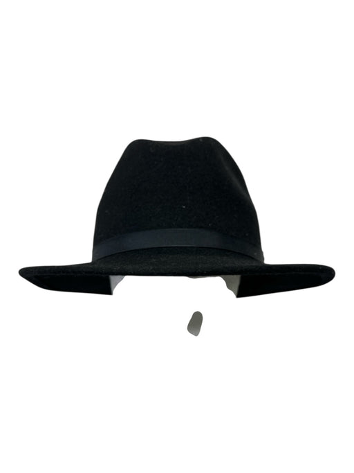 Country Gentleman Black Wool Solid Fedora Men's Hat