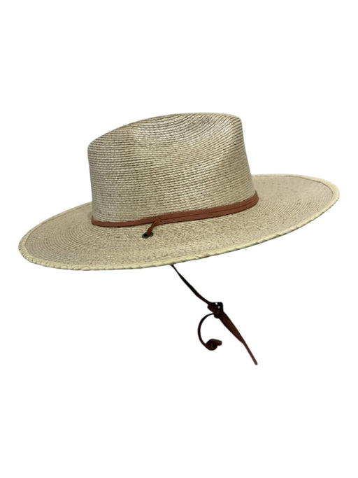 Goorin Bros Tan Straw Solid Fedora Men's Hat