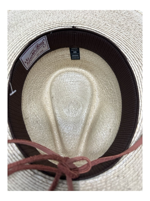 Goorin Bros Tan Straw Solid Fedora Men's Hat