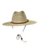 Goorin Bros Tan Straw Solid Fedora Men's Hat