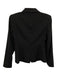 Madewell Size 4 Black Polyester Blend Three Button Blazer Darted Jacket Black / 4
