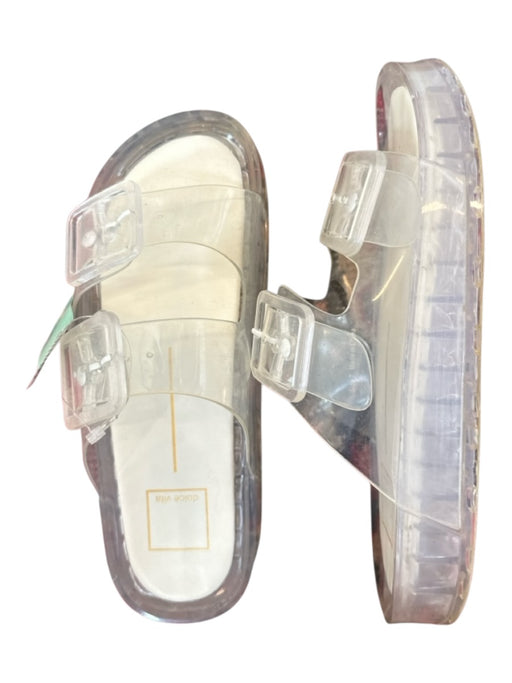 Dolce Vita Shoe Size 7 Clear Rubber Buckles Sandals Clear / 7