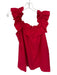 Hyacinth House Size S Red Cotton Off Shoulder Ruffles Dress Red / S
