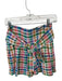 Sezane Size 38 Multi Viscose Blend High Waist Checkered Front Tie Shorts Multi / 38