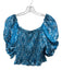 Ramy Brook Size XS/S Blue & White Polyester Elastic & Drawstring Waist Skirt Set Blue & White / XS/S