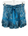 Ramy Brook Size XS/S Blue & White Polyester Elastic & Drawstring Waist Skirt Set Blue & White / XS/S