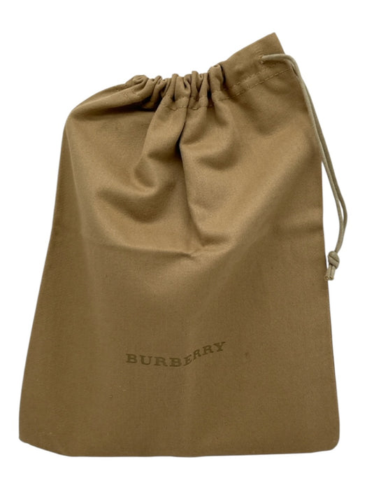 Burberry Navy blue & Cream Goat Leather Flap Top Toggle Close Pouch Inc. Bag Navy blue & Cream