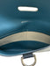 Burberry Navy blue & Cream Goat Leather Flap Top Toggle Close Pouch Inc. Bag Navy blue & Cream