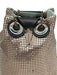 Kate Spade Rose Gold Aluminium Mesh Metallic Pouch Shoulder Bag Rose Gold