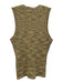 Chufy Size S Green, Olive & Multi No Fabric Tag Ribbed Heathered Sleeveless Top Green, Olive & Multi / S