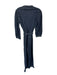 Faherty Size M Dark Wash Cotton Long Sleeve Wide Leg Belted Jumper Dark Wash / M