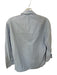 Maeve Size XS Blue & White Cotton Blend Long Sleeve Pinstripe Button Down Top Blue & White / XS