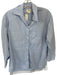 Maeve Size XS Blue & White Cotton Blend Long Sleeve Pinstripe Button Down Top Blue & White / XS