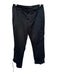 Womyn Size 6 Black Polyester Cargo Button Fly Cropped Adjustable Pant Set Black / 6