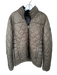 Tumi Size M Olive Green Polyester Quilted Faux Fur Puffer Men's Jacket Olive Green / M