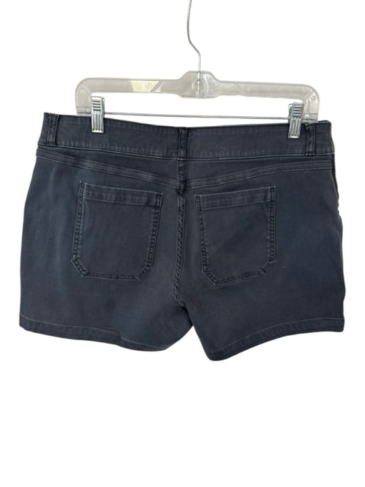 Spanx Size XL Slate Blue Cotton Blend Elastic Waistband Shorts Slate Blue / XL