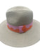 Shiraleah Beige, Pink, Orange Cotton Knit Tear Drop Shimmer Hat Beige, Pink, Orange / One Size