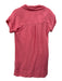 J Crew Size XS Pink Cotton V Neck Gauze Short Sleeve Pockets Dress Pink / XS