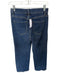 Cabi Size 4 Dark Wash Cotton Blend High Waist Wide Leg Front Pocket Jeans Dark Wash / 4