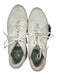 Ryka Shoe Size 8.5 Cream & Tan Canvas Lace Up Athletic Sneakers Cream & Tan / 8.5