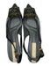 Franco Sarto Shoe Size 8.5 Black & Gold Patent Leather Block Heel Pumps Black & Gold / 8.5