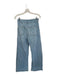 Maeve Size 26 Light Wash Cotton Denim High Waist Button Wide Leg Jeans Light Wash / 26
