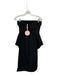 Alexis Size NWT Black Polyester Structured Strapless Back Zip Train Top Black / NWT