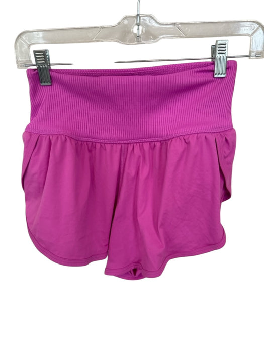 FP Movement Size S Bubblegum Polyester Back Pocket Flutter Athletic Shorts Bubblegum / S