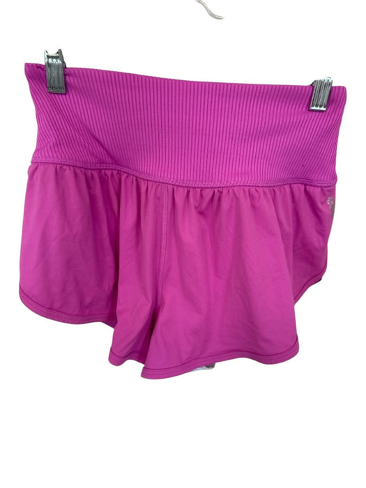 FP Movement Size S Bubblegum Polyester Back Pocket Flutter Athletic Shorts Bubblegum / S