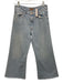 Mother Size 27 Light Wash Cotton Zip Fly Wide Leg Flare Bottom Jeans Light Wash / 27