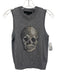 Skull Cashmere Size XS Light Grey Cashmere Sleeveless Top Light Grey / XS