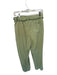 The Great Size 27 Light Green Tencel High Waist Rope Belted Pants Light Green / 27