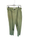 The Great Size 27 Light Green Tencel High Waist Rope Belted Pants Light Green / 27