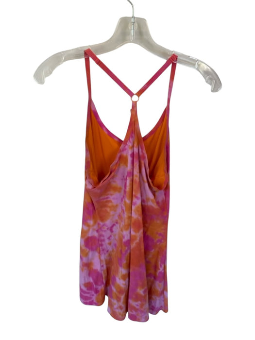 Outdoor Voices Size M Orange & Pink Nylon Blend Built in Shorts Tie Dye Dress Orange & Pink / M