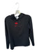 Nike Black & Red Polyester UGA Long Sleeve Athletic Men's Hoodie Black & Red / S