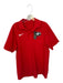 Nike Size M Red & Black Polyester UGA Athletic Men's Polo Red & Black / M