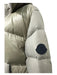 Moncler Size 2/M Light olive Polyester Puffer Zip Front Hood Jacket Light olive / 2/M